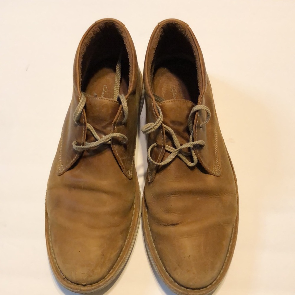 Men’s brown leather chukka Clark’s - Picture 4 of 11